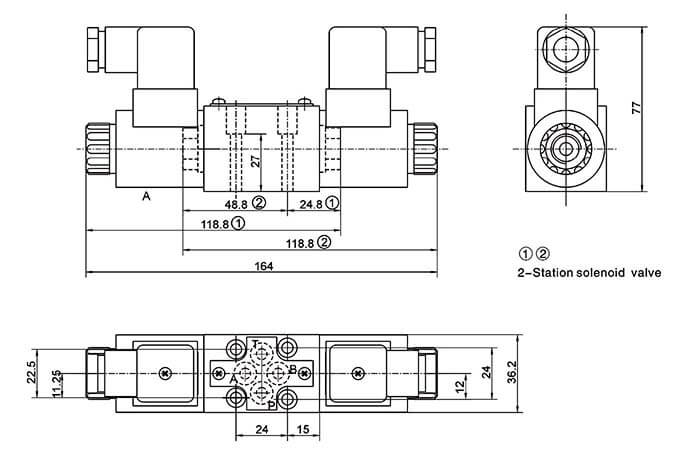 Dimensiones NG04, 3C2