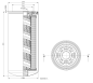 Preview: Filterpatrone 10 µm nom. für Filter Typ MPS-070