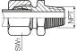 Preview: Straight screw-in connector inch DGER12L-1/2 " NPT