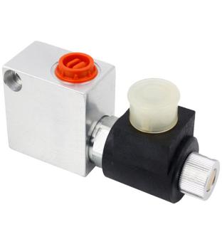 Solenoid valve, 2/2 way seat valve, Hydraulic valve, Normally closed, Ports G 3/8", 40 l/min