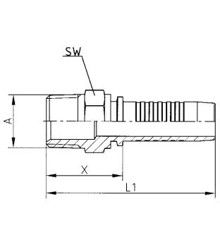 AGN - DN6 - 1/8"-27 NPTF