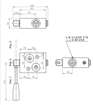 Válvula hidráulica, válvula de desconexión para motor hidráulico CPMS