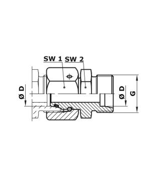 Adaptateur de distance avec cône d'étanchéité 42L