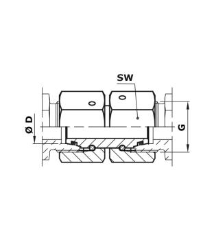 Swivel union 12L