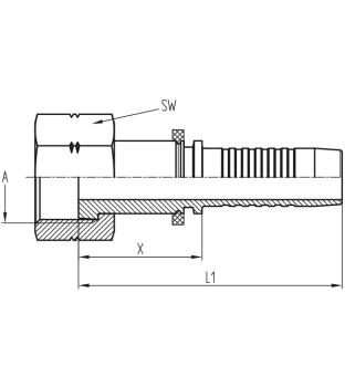 ORFS - DN6 - 9/16"-18 UNF