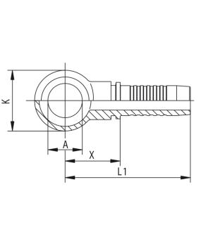 Ringstutzen - zöllig - 3/8" - DN10