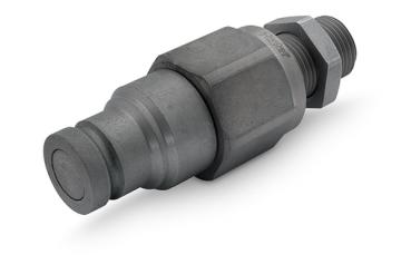 Quick Coupling, FlatFace design, Male, Group 2, male bulkhead 15L, Type HMSTK-ST-FF22CELS15-10S