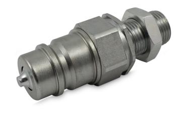 Quick Coupling, Male, Group 3, male bulkhead 16S, Type HMSTK-ST3-NV6-24CESS16-12S