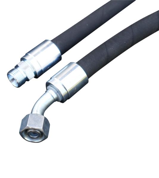 Hydraulic hose 2SC, DKOL, male/female DN06-08L 45°, assembled on your request