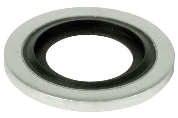 Sealing washer for external thread with centering aid, BSP, 3/8"