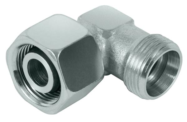 Swivel nut elbow 25S