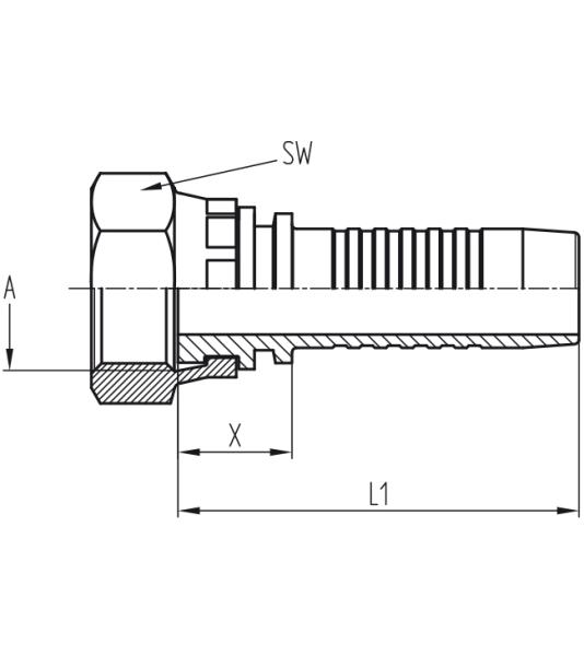 DKRF - DN6 - G 1/4"