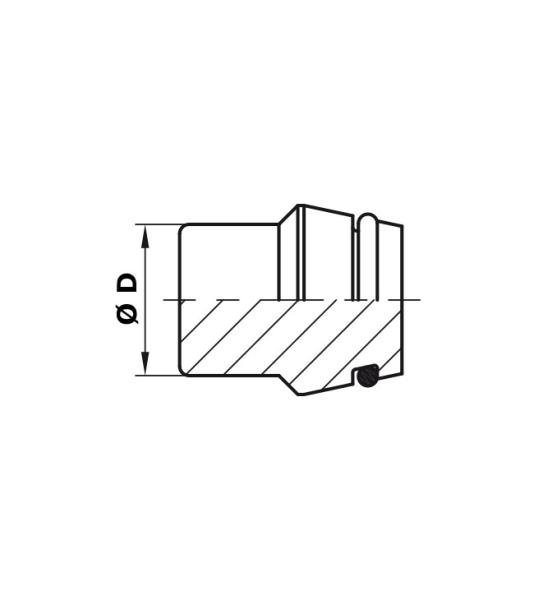 Blanking plug for cones, 18L