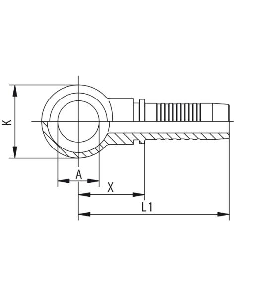 Ringstutzen - metrisch - Ø10 - DN6