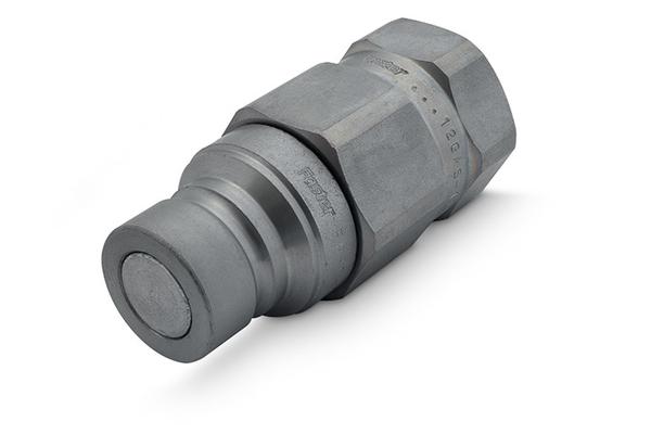 Bouchon d'accouplement à joint plat, bouchon pour raccord rapide BG 2, filetage femelle 3/8", type HMSTK-ST-FF06BSP10S