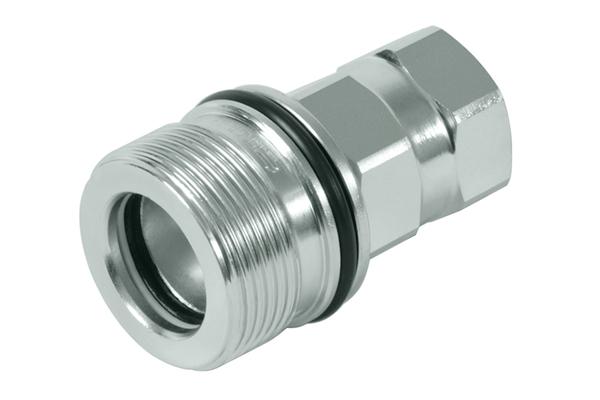 Product image Quick Coupling, Screw Coupling, Female, Group 1, 1/4" female BSP, Type HMSTK-SK1-VV04BSP06M